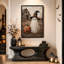 Art mural blanc sur toile Halloween-367430892
