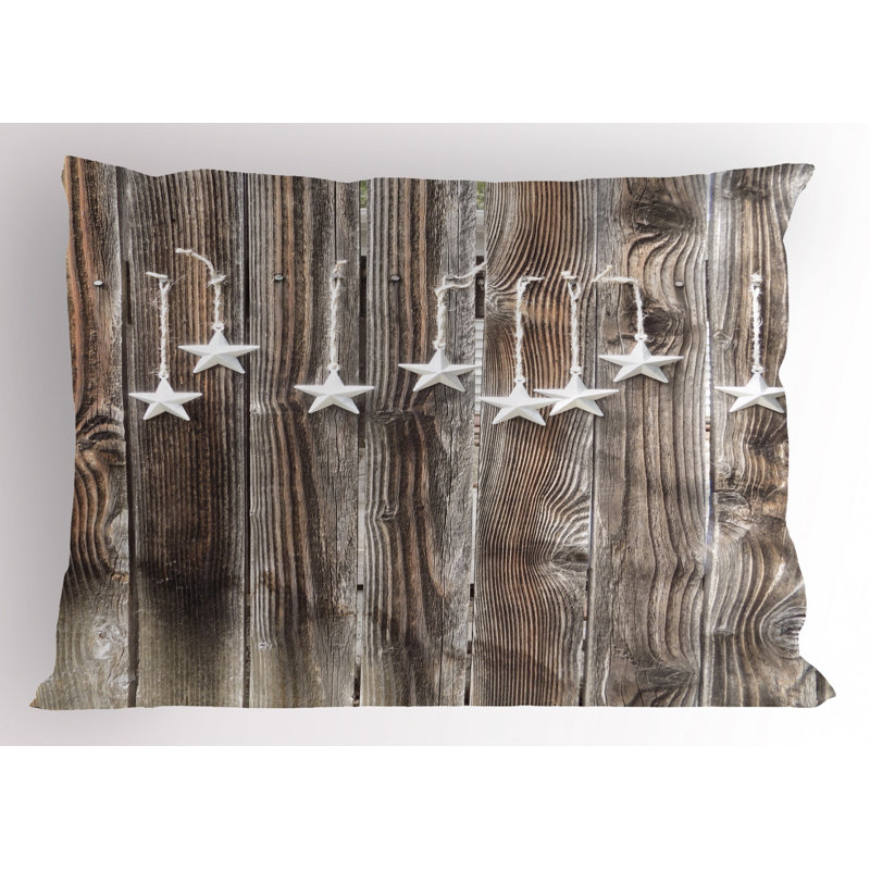Star Polyester Sham Set, Twin
