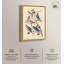 Reproduction d'art sur toile, oiseau bleu arctique-111155842-111155853