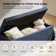 Lessman 46.5" Farmhouse Storage Bench with Removable and Machine-Washable Slipcover