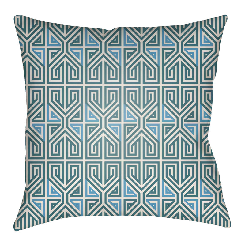  Housse de coussin d'extérieur, 16 po x 1 po, Muscade/taupe