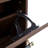 Shoe Cabinet With 3 Flip Drawers,Narrow Shoe Rack Cabinet, Entryway Shoe Storage Cabinet With Open Shelves, Freestanding Hidden Shoe Rack Organizer With Solid Wood Legs For Hallway, Living Room, Large
