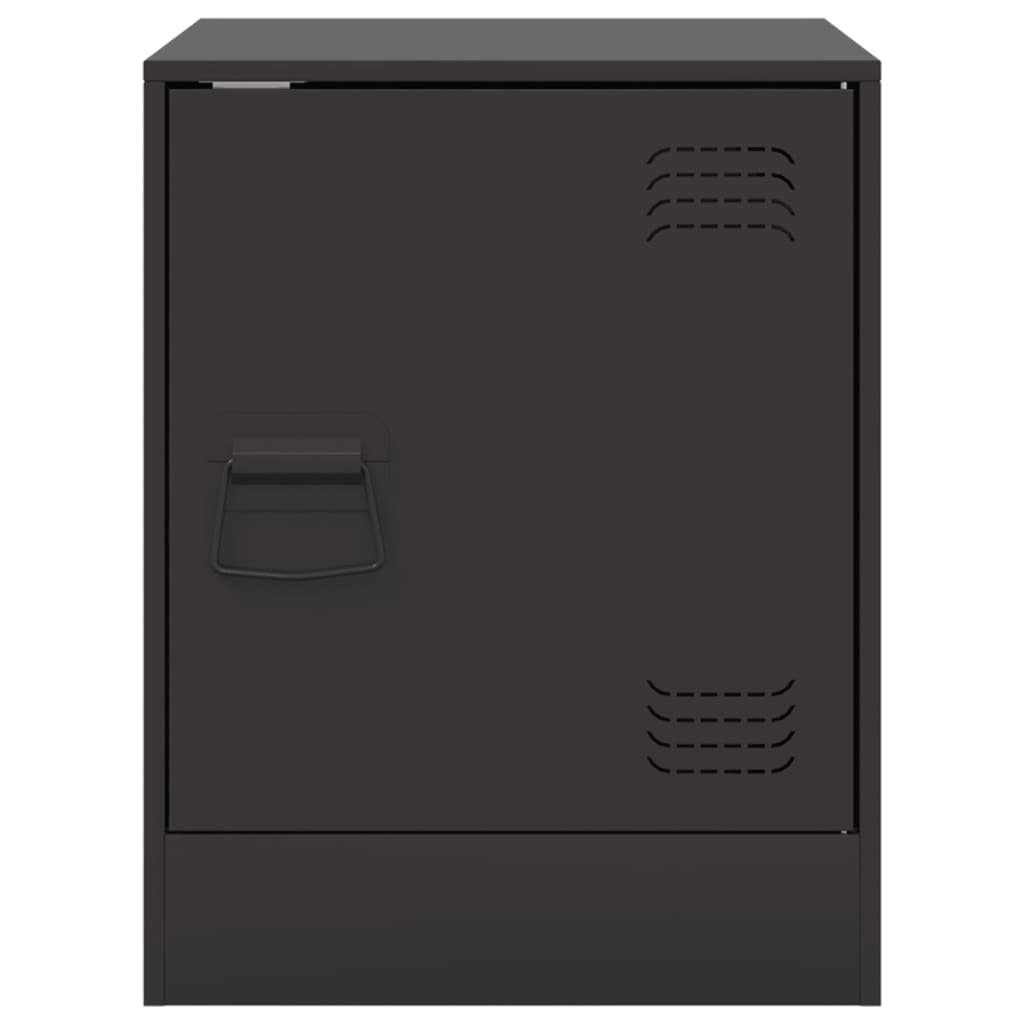 66 34.5cm W Steel Bedside Table