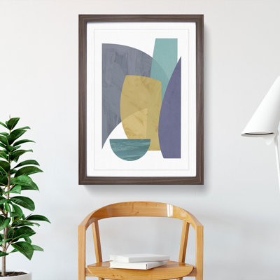 Abstract Forms - Picture Frame Graphic Art
