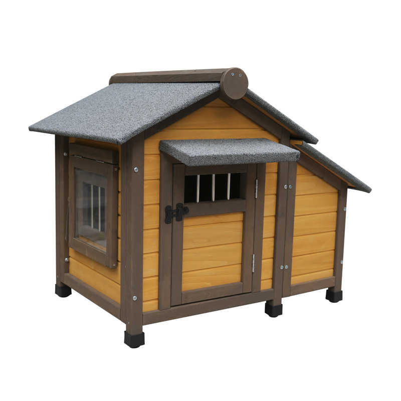 45 Inch Solid Wood Dog House