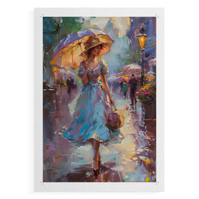 «WOMEN Series DCCLxxxi», reproduction sur toile de qualité supérieure seulement - non encadrée - prête à être accrochée