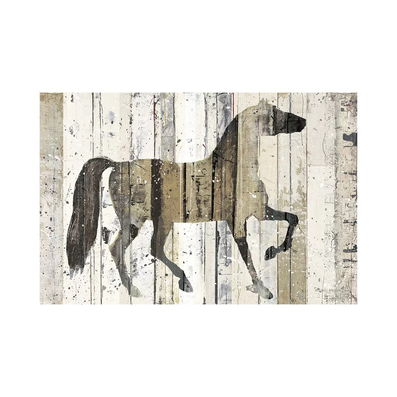 Dark Horse by Michael Mullan - Wrapped Canvas Painting, 66.04 cm H x 45.72 cm W x 3.175 cm D