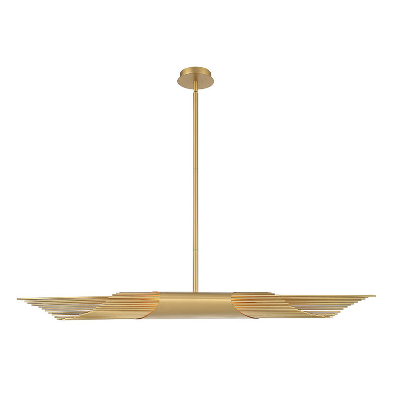 Umura 2 light Chandelier, Gold