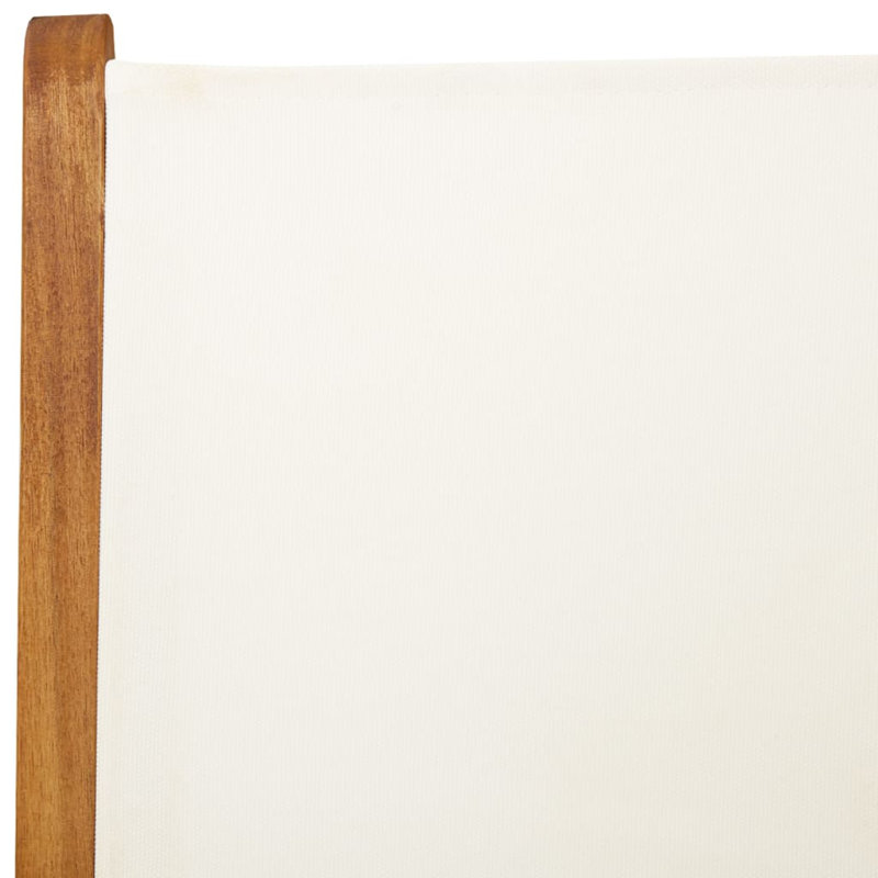 Troyes Patio Dining Accent Chair, Cream White