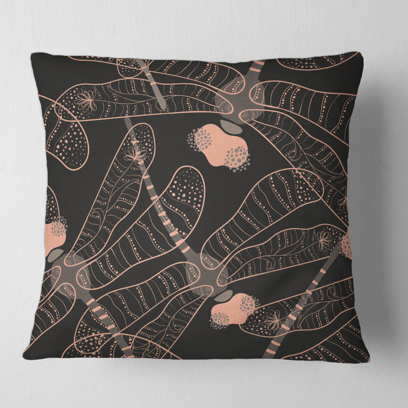 Housse et insert de coussin carré Folk Art, 18" x 18"