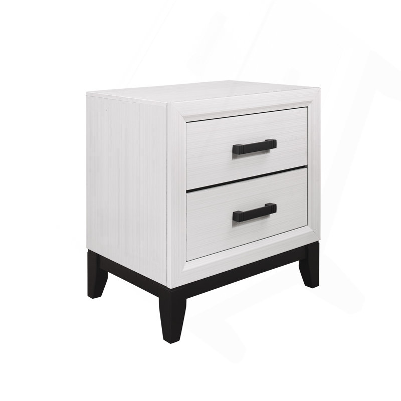 White Nightstand, White