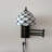 Tiffany Sconce Lamp Plug In Swing Arm Stained Glass Crystal Beans LED Bulb 13”W*8”D*15”H-1099778416