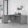 Bush Business Furniture Studio C L Shaped Desk with Mobile File Cabinet and Return