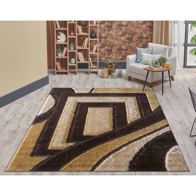 Tapis brun Ambrine
