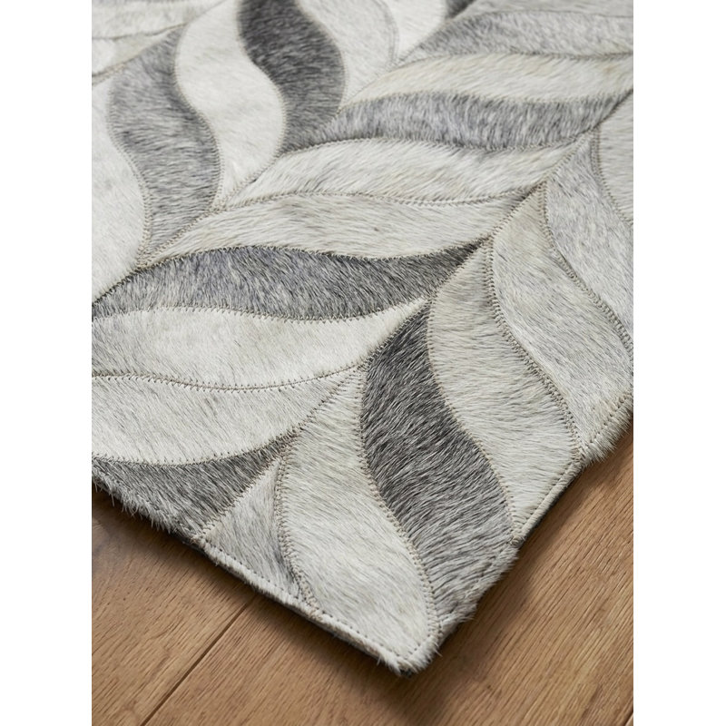 Tapis gris Abiano RID, 8 pi x 10 pi