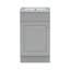Meuble-lavabo de salle de bain avec lavabo, meuble-lavabo avec tablette de porte et tablette-933887176