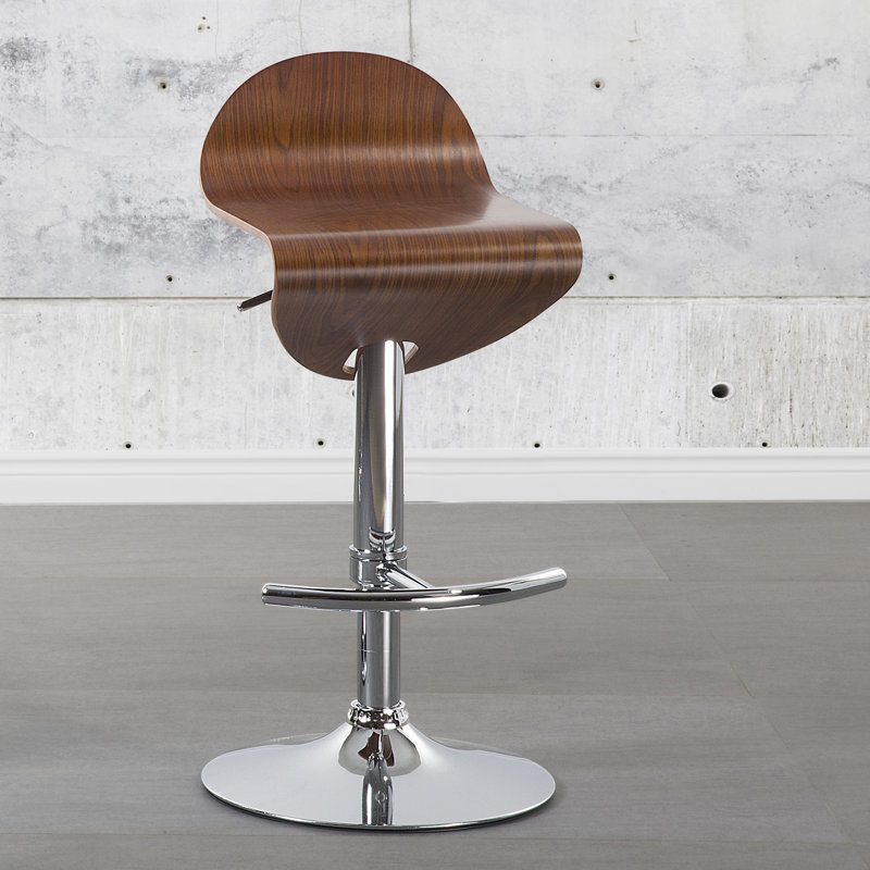 Lisa Swivel Counter Stool, Dark Brown