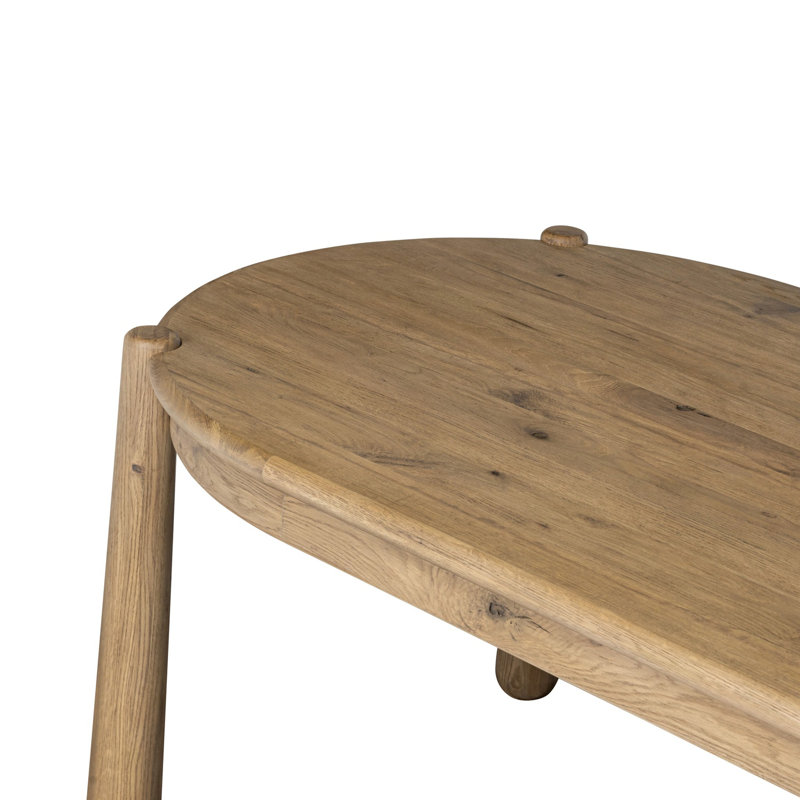 Salvador Dining Table, Smoked Oak