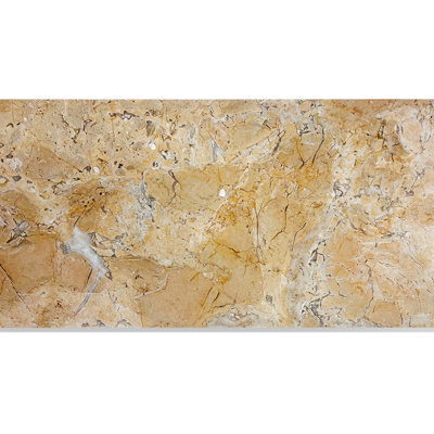 Luxury Gold Beige Yellow Marble Tile, 12*24 Inch, Polished, For Elegant Home Decor Polished 12X24, A Style