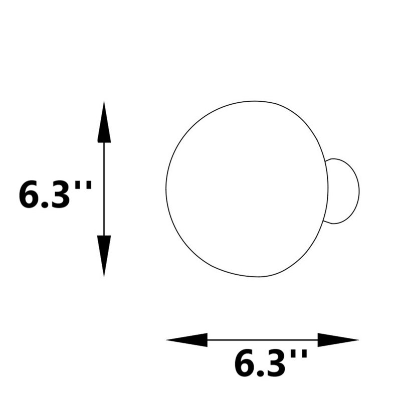 Syndey Flush Mounted Sconce