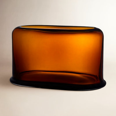 Layers Crystal Table Vase
