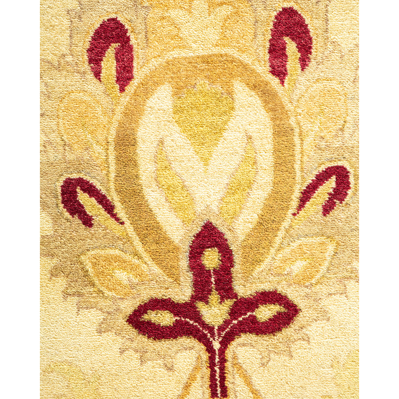 Classic One-of-a-Kind 9' 1" X 11' 10" Hand Knotted Area Rug