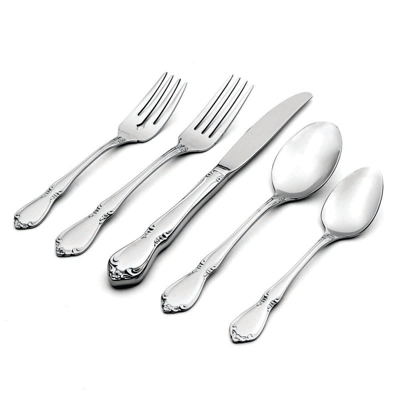 Chateau 5 Piece Fine Flatware Set