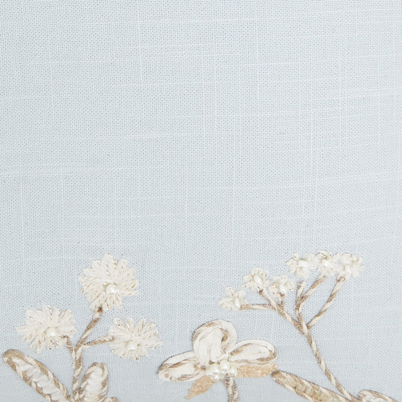 Coussin Graceful, Bleu, Duvet de canard