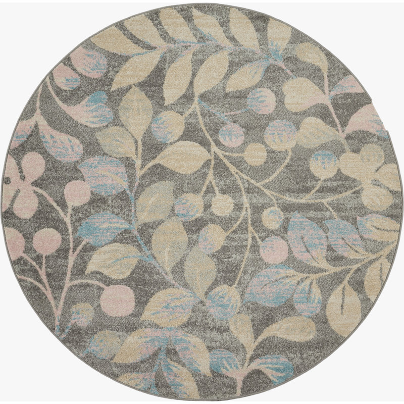 Indoor Rug, Round 5'3"