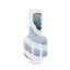 Bouteille en verre cylindrique en couches Glacier Bay - courte-1730904713