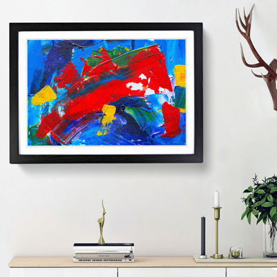 Abstract Art Painting Vol.312 by S.Johnson - Picture Frame Painting Print
