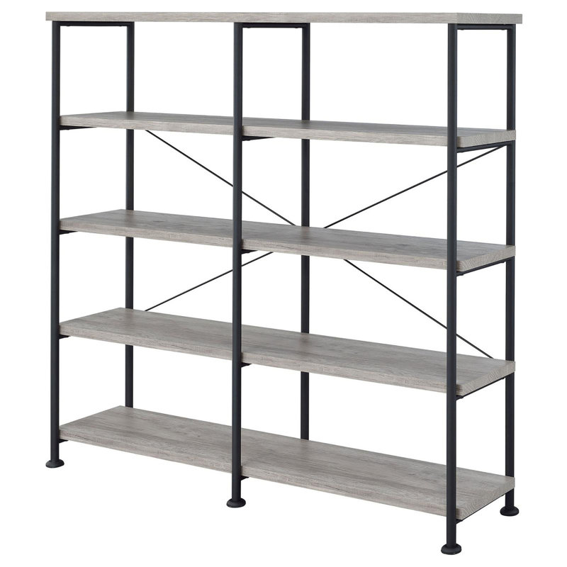 Modern Spacious Open Shelving Bookcase