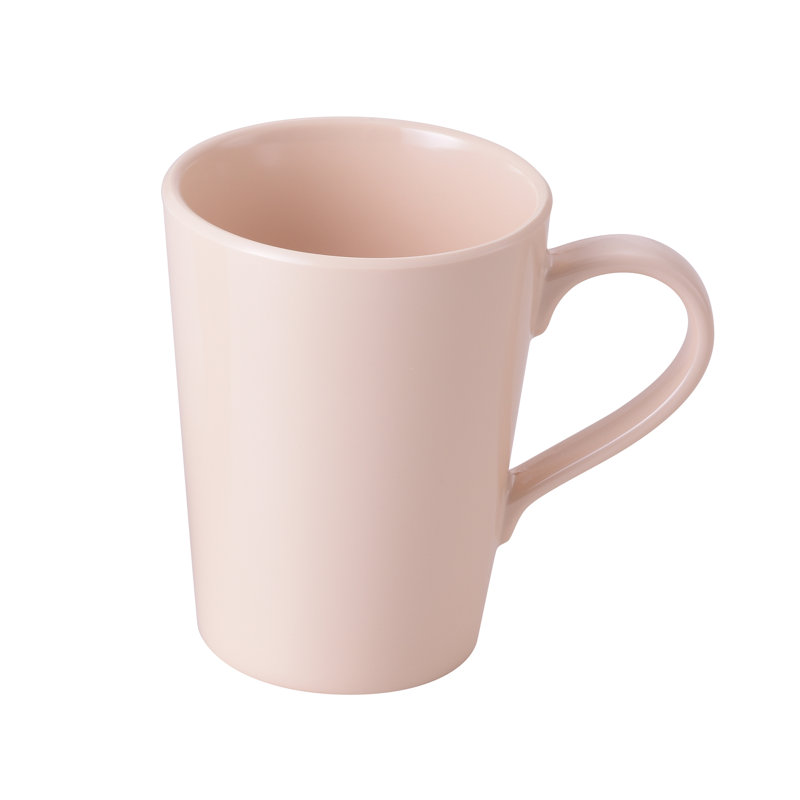 Grande tasse à café en mélamine Nessico, Brun clair