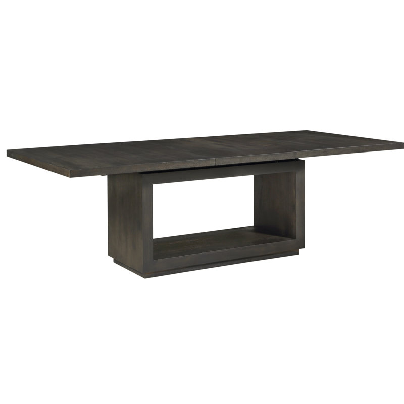 Extendable Acacia Solid Wood Dining Table