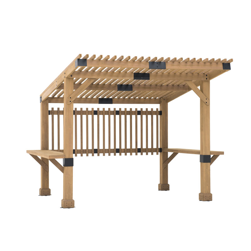 Pergola spa en bois de cèdre 10 pi x 11 pi SummerCove