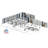 Mobile Shape Table - Rectangle Cafeteria Table-47413331