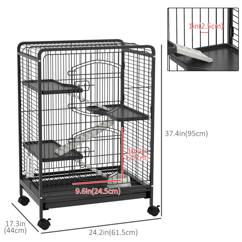 Weather Resistant Cage with Ramp