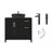 36" Free-Standing Modern Single Bathroom Vanity With Sink-1831026756