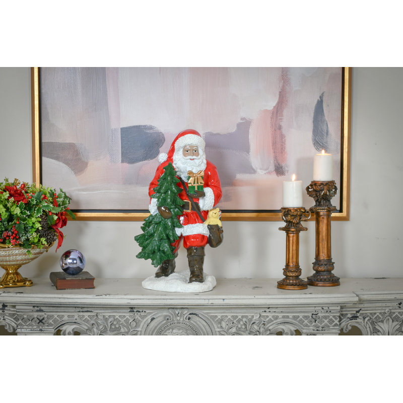 Père Noël avec arbre