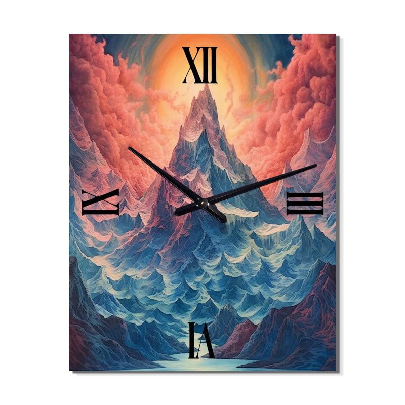 Horloges murales «Wagesth Of The Mountain», Médium