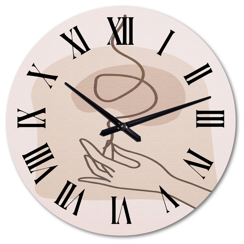 Horloge murale Organic Boho, Très grand