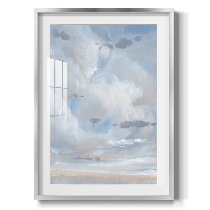 Sky Blue II  -Framed Print