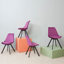 4 Rivas Velvet Upholstered Dining Chairs-866300089-935542349
