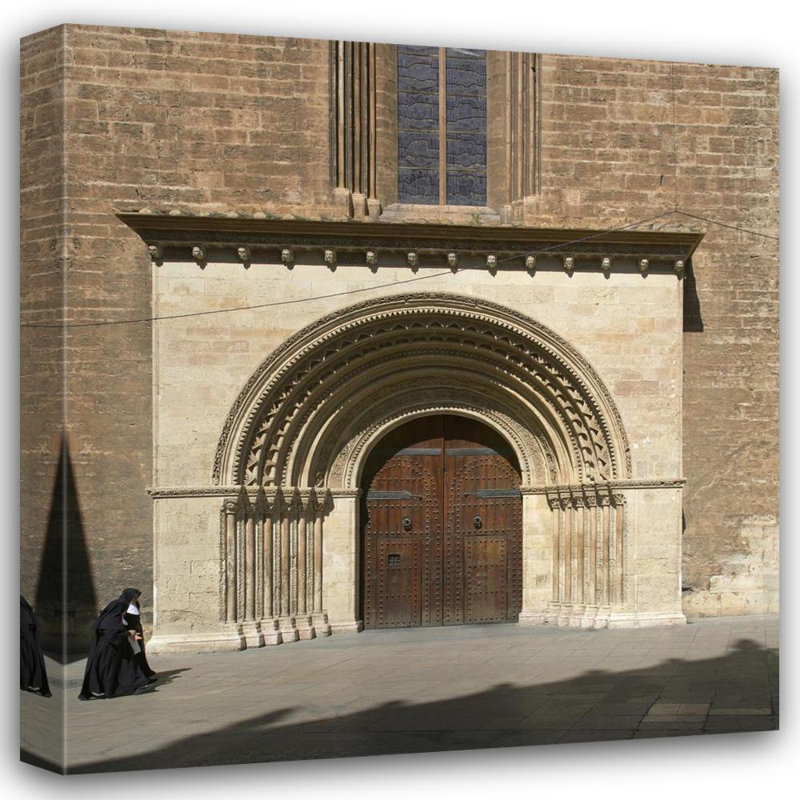 Cathédrale Sainte-Marie de Valence, Espagne, H 29 po x l 28 po