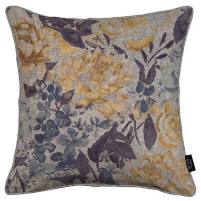 Floral Square Throw Cushion