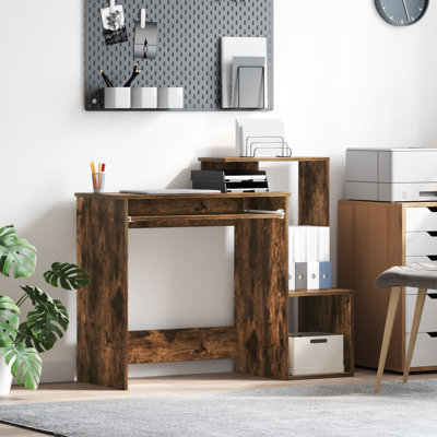 Computer Desk Engineered Wood, MDF Medium