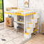 Lit mezzanine avec escalier de rangement, garde-robe, coiffeuse, miroir, ports de chargement USB et lumières DEL-1355863816