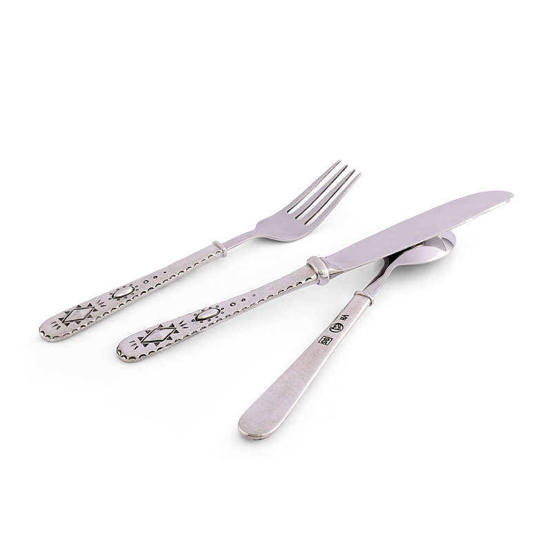 Ensemble de couverts 5 pièces Western, service pour 1 personne