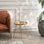 Table d'appoint en acier inoxydable Gurtrude-2044077492