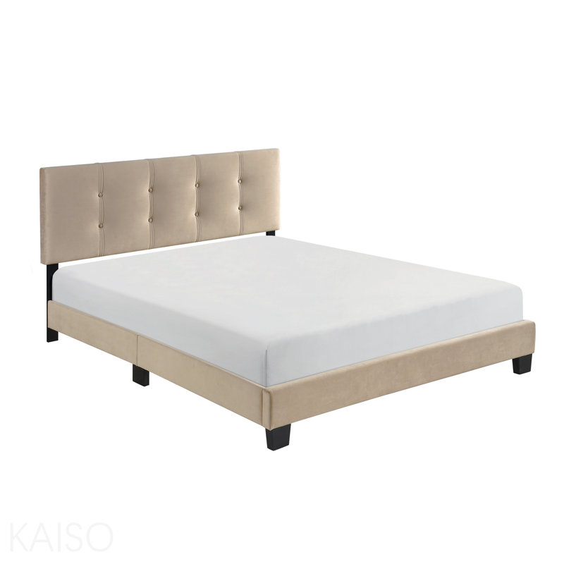 Mobilier de chambre à coucher 1pc, Marron clair, Grand lit